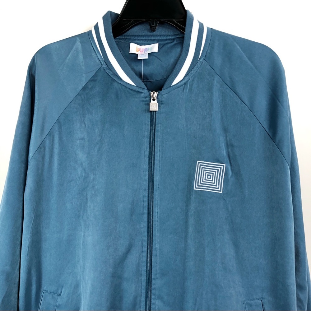 Lularoe Jacket Blue XL - Picture 2 of 8